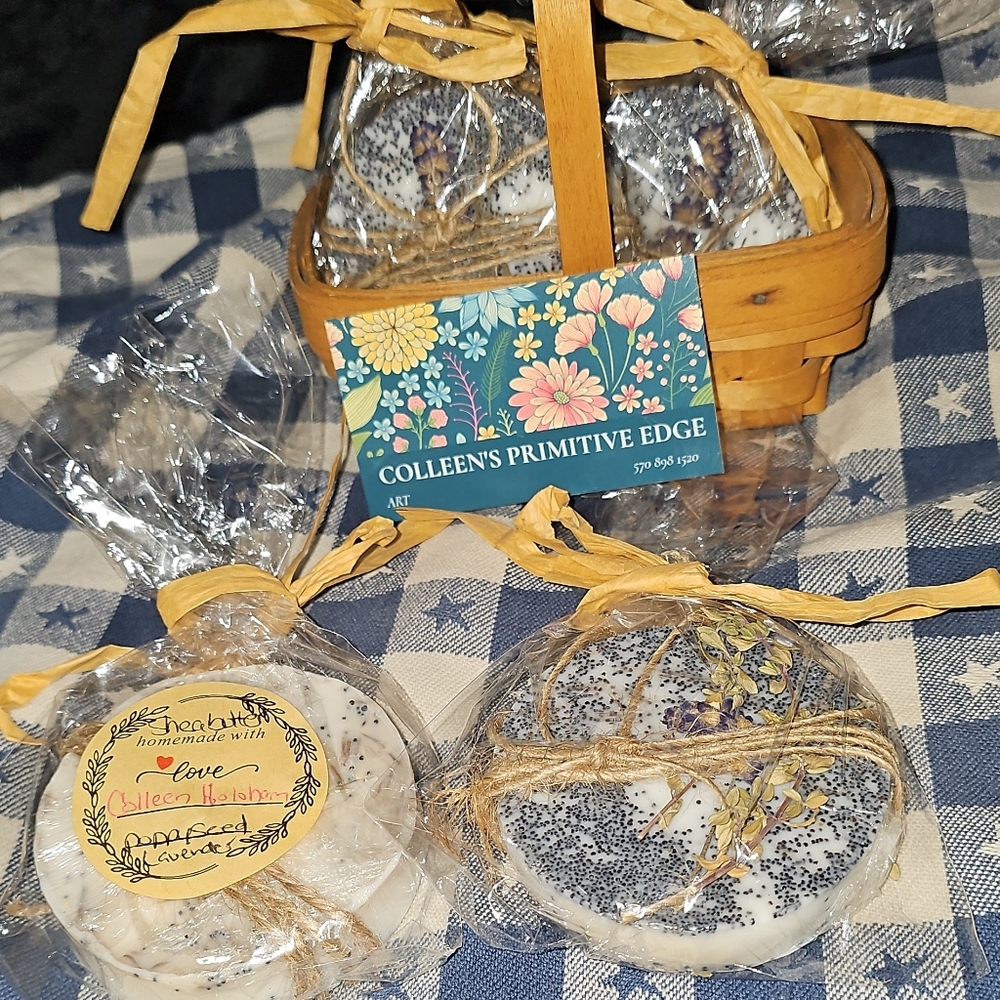 Handmade Soap  - Cream and Brown